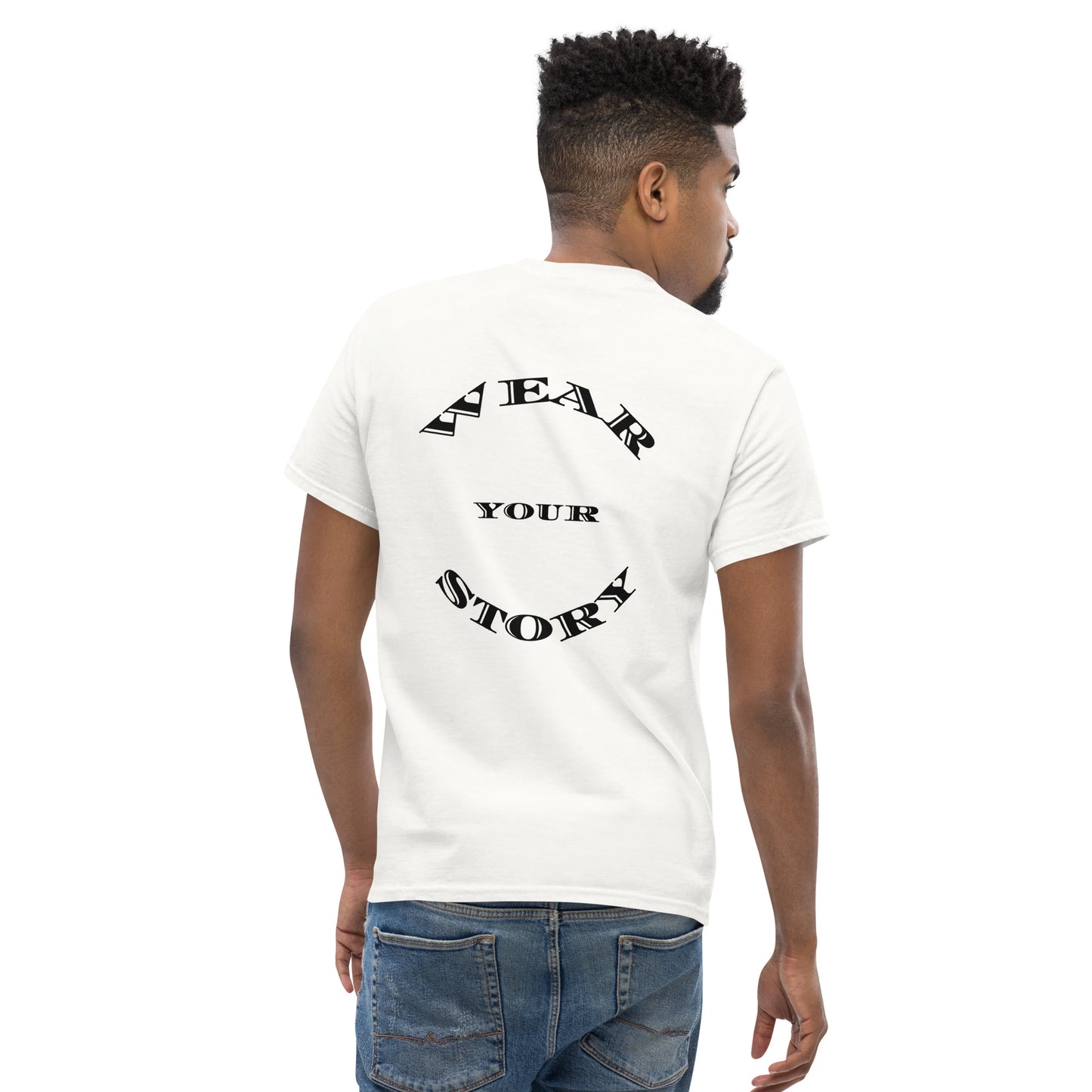 White Violets Classic Short Sleeve