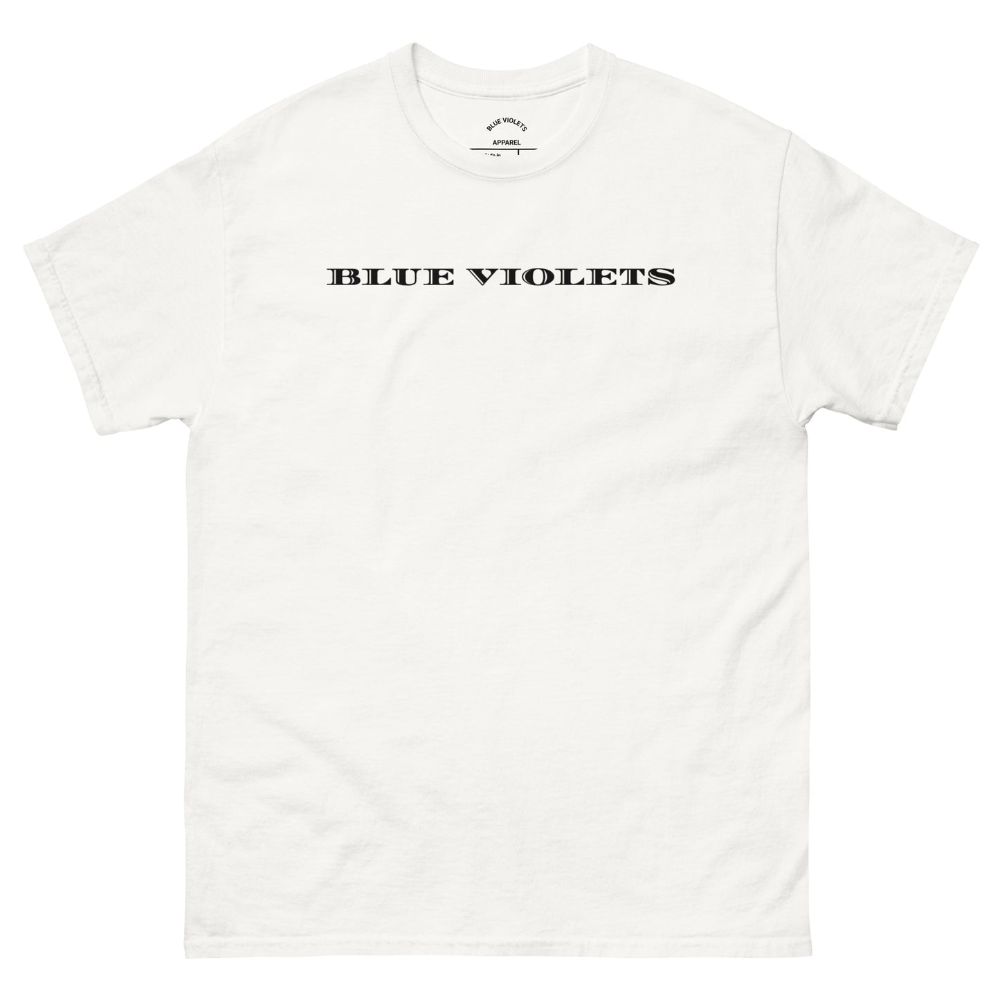 White Violets Classic Short Sleeve