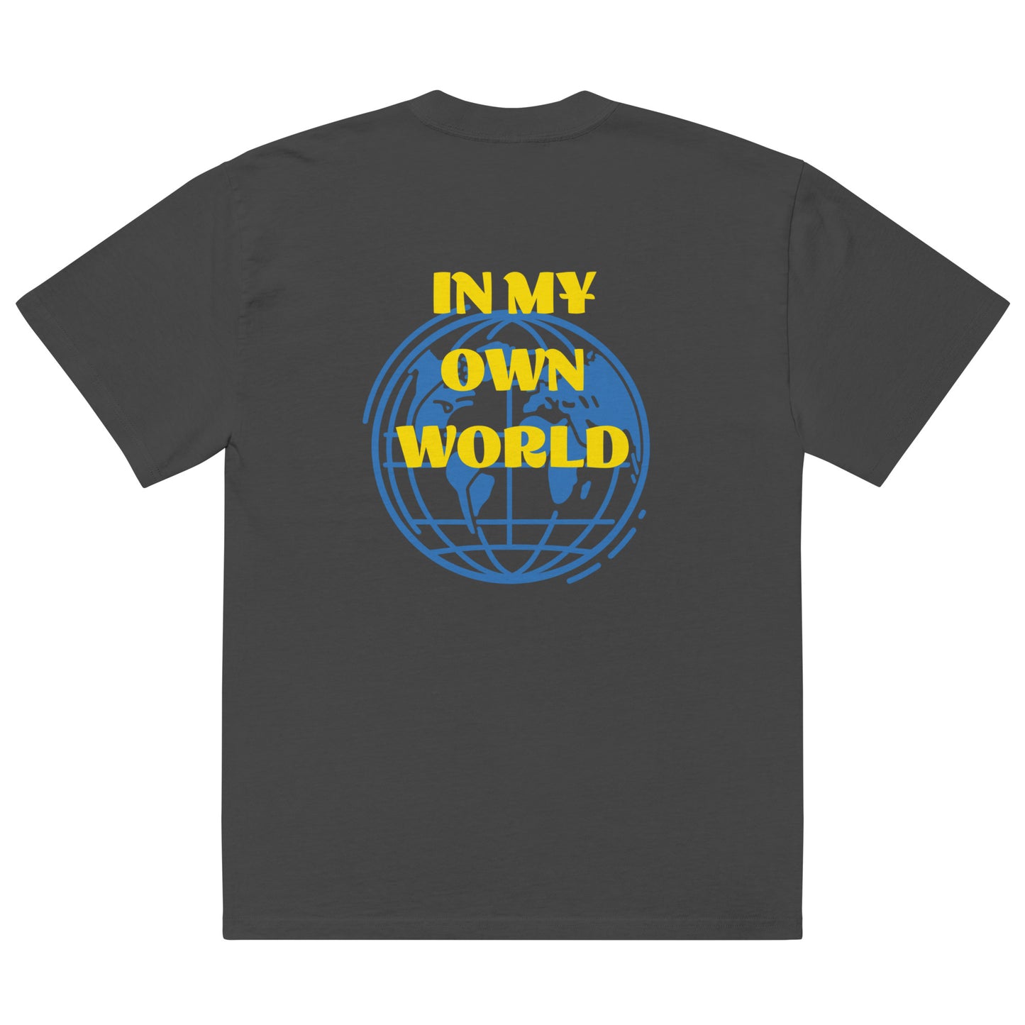In My Own World Oversized Faded Short Sleeve