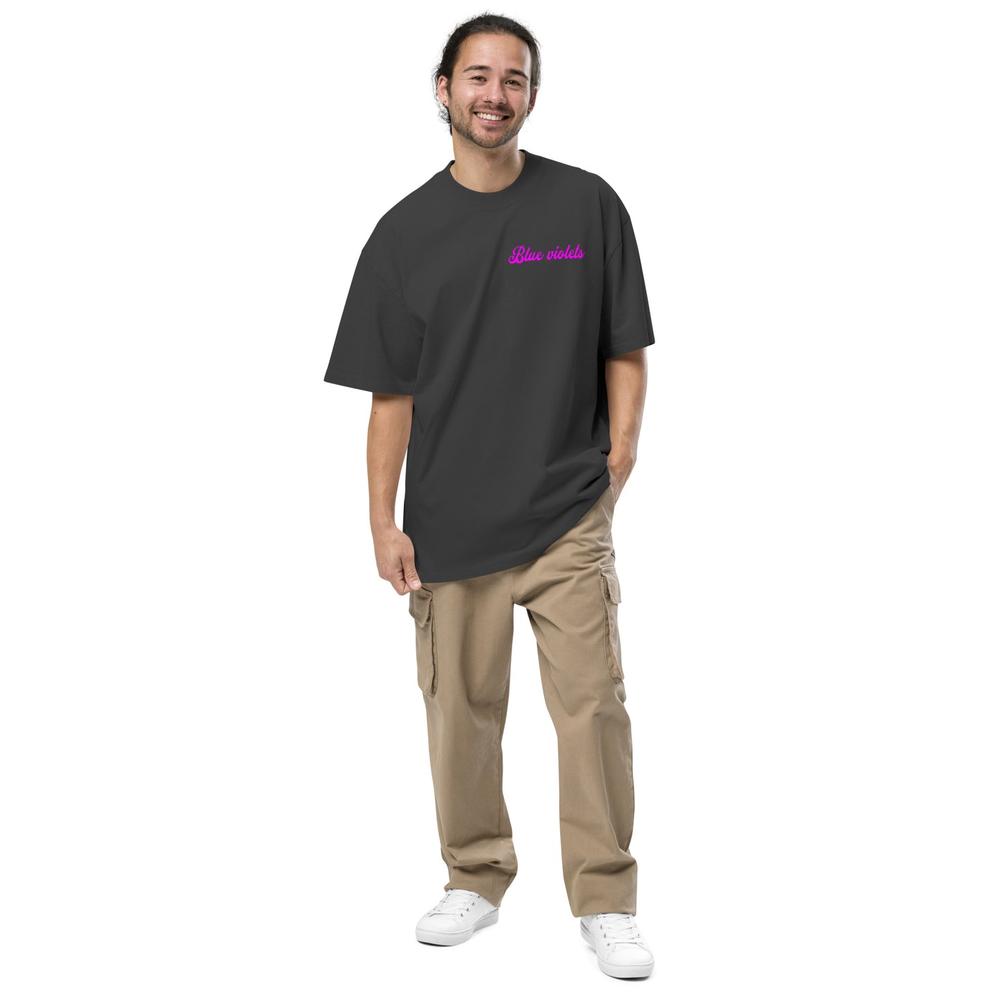 Pretty Girls Only Oversized Faded Short Sleeve