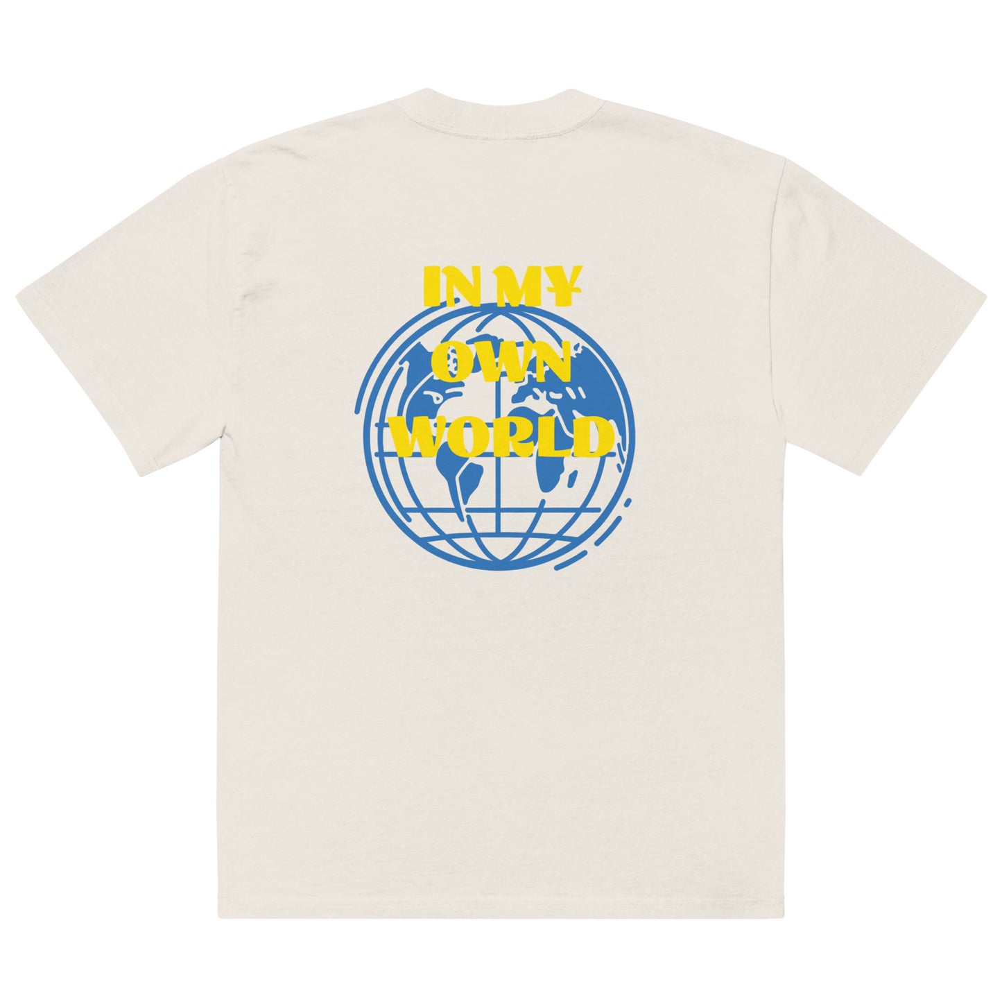 In My Own World Oversized Faded Short Sleeve